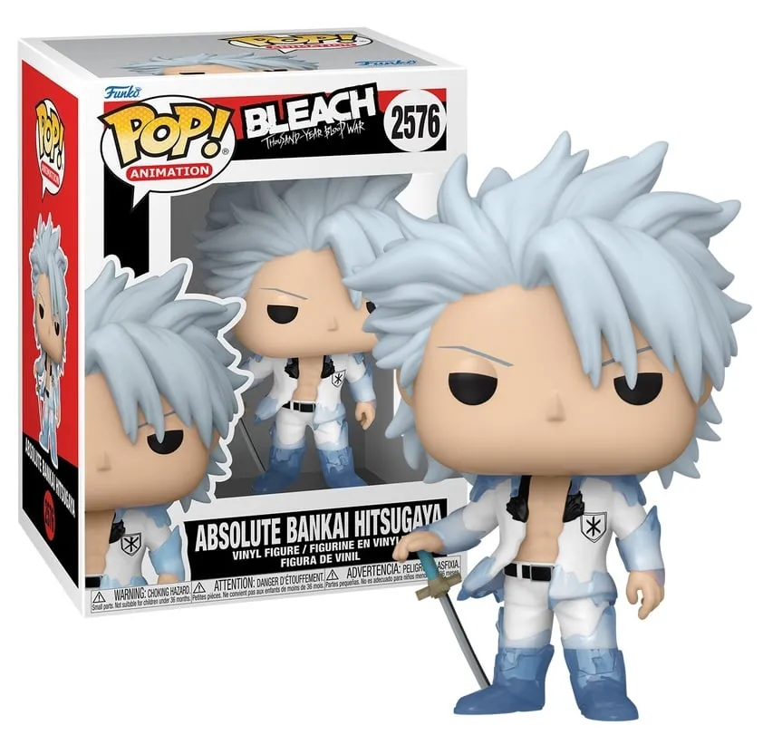 Bleach: Thousand-Year Blood War POP! Animation Vinyl Figure Hitsugaya 9 cm